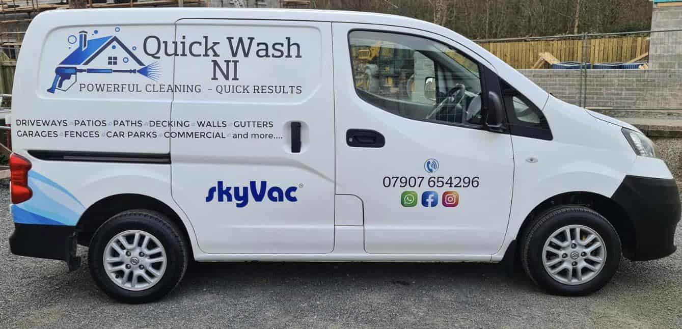 QuickWash NI van