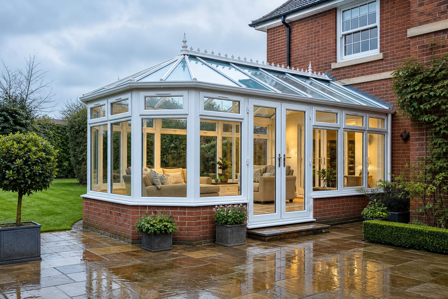 Clean conservatory