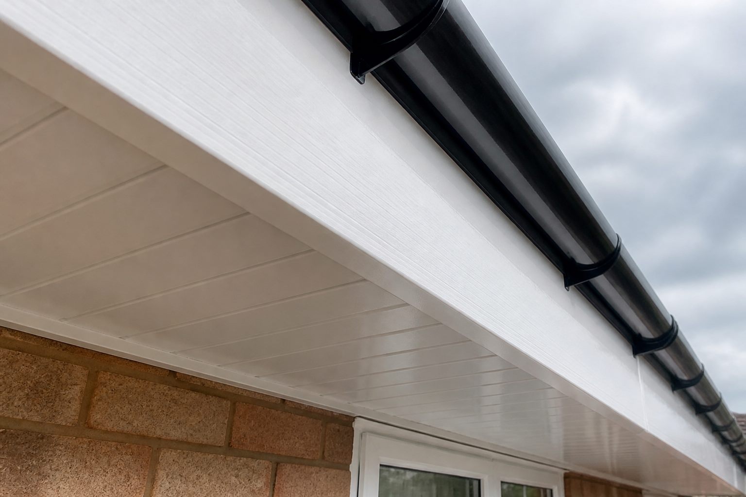 Soffit and fascia cleaning